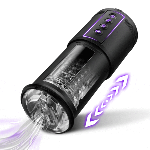 3 IN 1 Masturbator für Männer 5 Stoßen 10 Vibrieren 5 Saugen