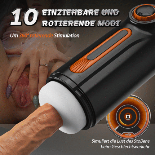 4 IN 1 Automatischer Cup Masturbator (Stoßen Saugen Vibrieren Heizen)