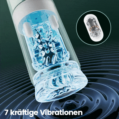 4 IN 1 Stoßen Rotieren Saugen und Vibrieren Wasserdichter Blowjob Masturbator