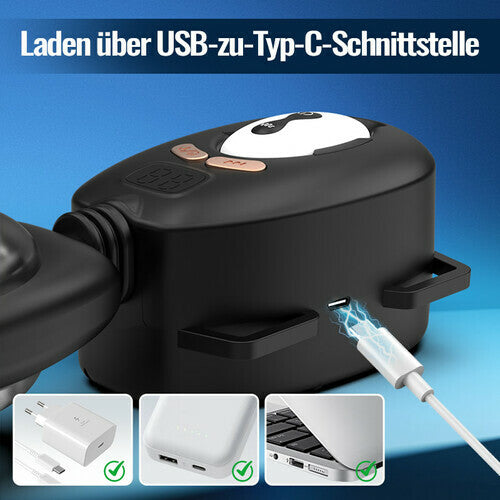 Freihändig! 9 Stretch 9 Vibrationsgürtel Wearable Masturbator