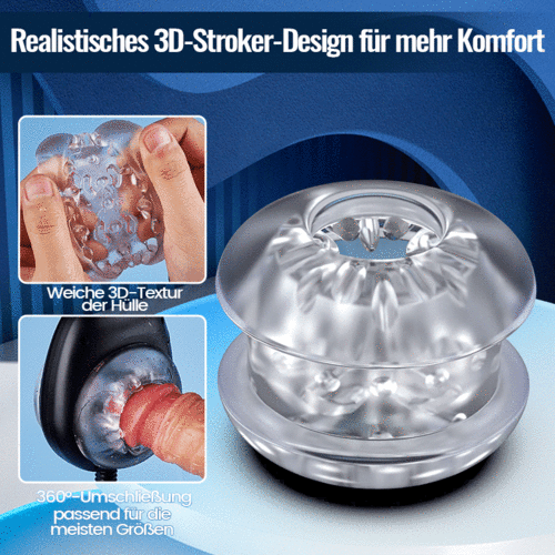 Freihändig! 9 Stretch 9 Vibrationsgürtel Wearable Masturbator