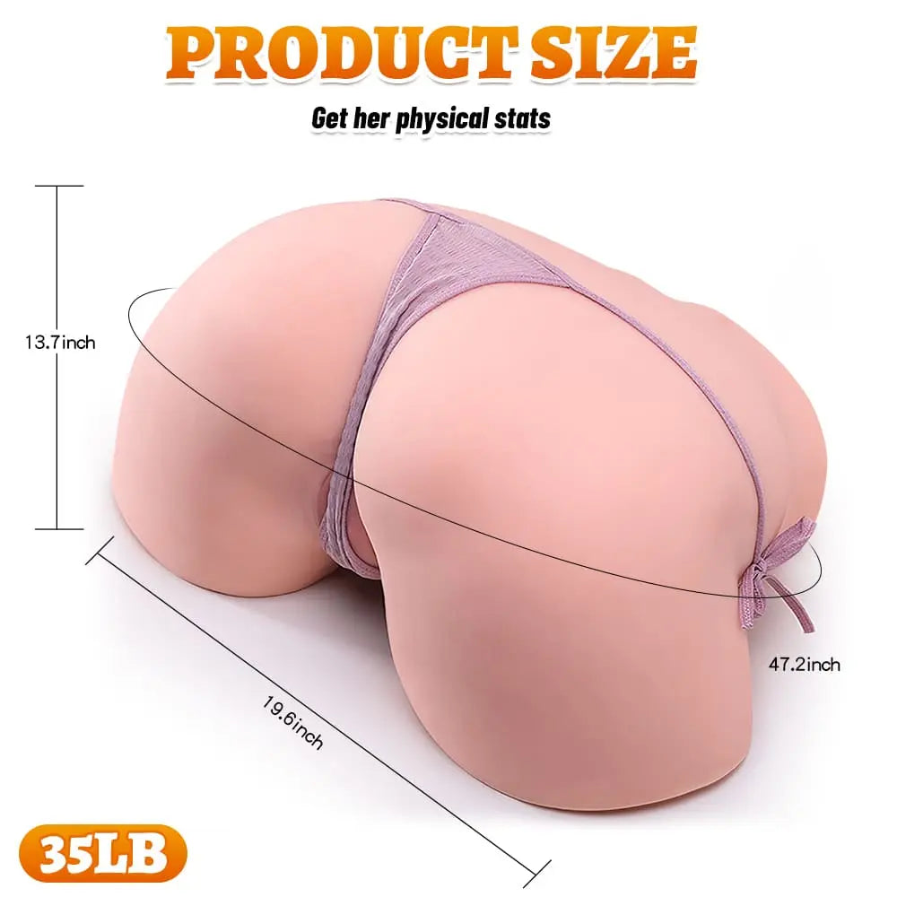 Katharina | 15.8 kg Superweicher Liquid Torso mit großem Hintern