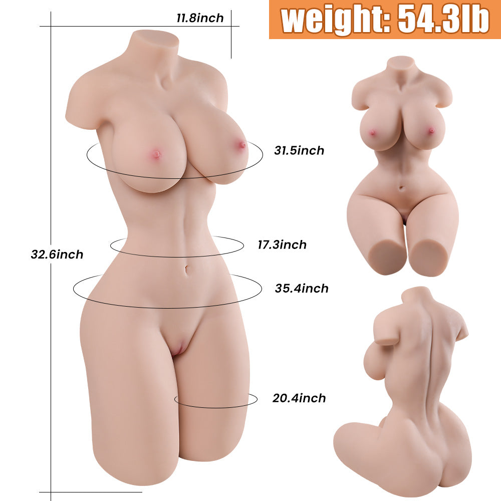 Neréa | Großbusiger Sex Torso | 3 In 1