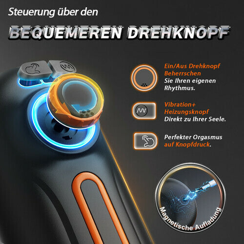 4 IN 1 Automatischer Cup Masturbator (Stoßen Saugen Vibrieren Heizen)