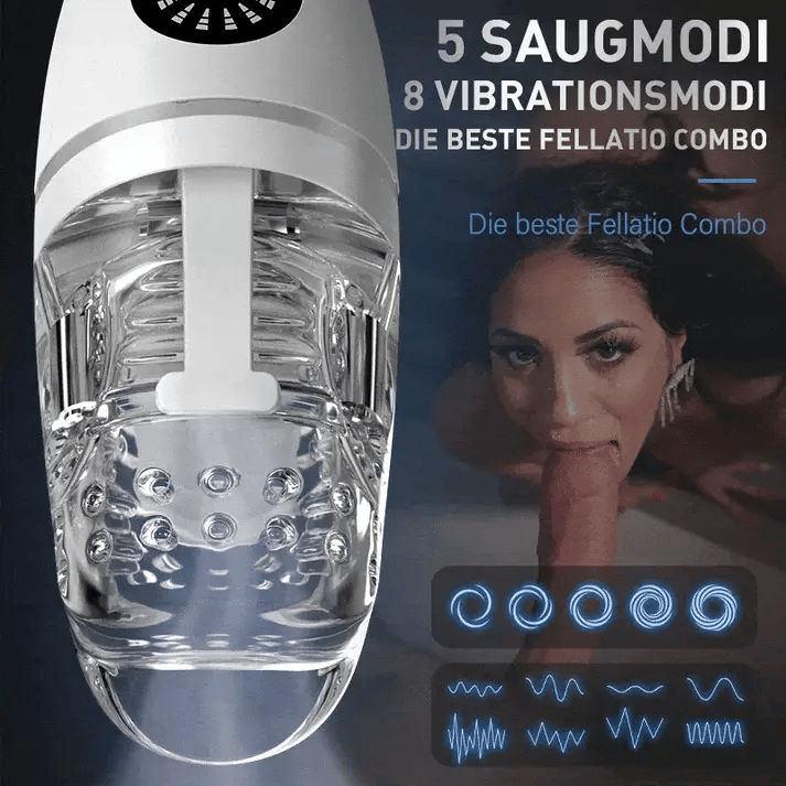 8 Vibrators 5 Klem Blowjob Masturbator Cup