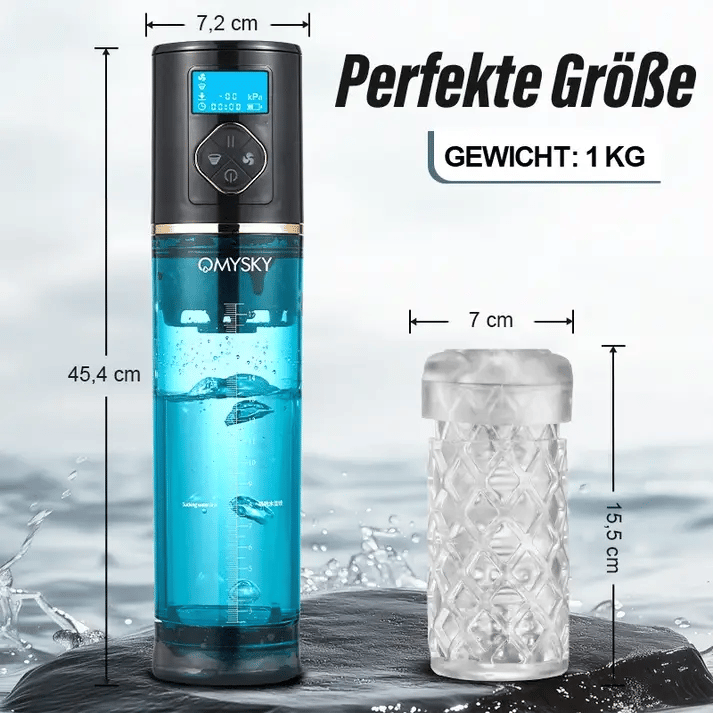 Hydrotherapie-Wasser Vortex 6 Vortex-Modus-Penispumpe