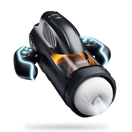 Leten Handheld Masturbator mit 10 Vibrations- & Saugmodi und Sprachausgabe