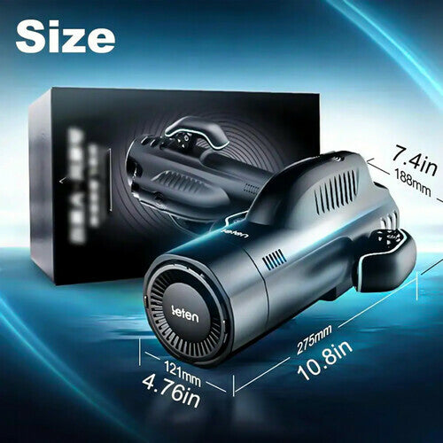 Leten Handheld Masturbator mit 10 Vibrations- & Saugmodi und Sprachausgabe