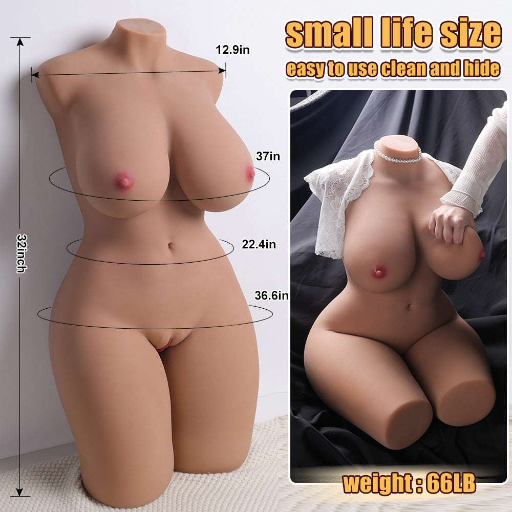 Stefanie | 30 kg Silikon Sex Torso mit Deutlich Erkennbare